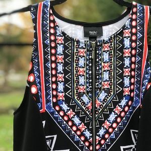 Colorful Patterned Dress